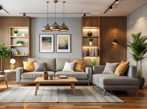 Custom-designed furniture